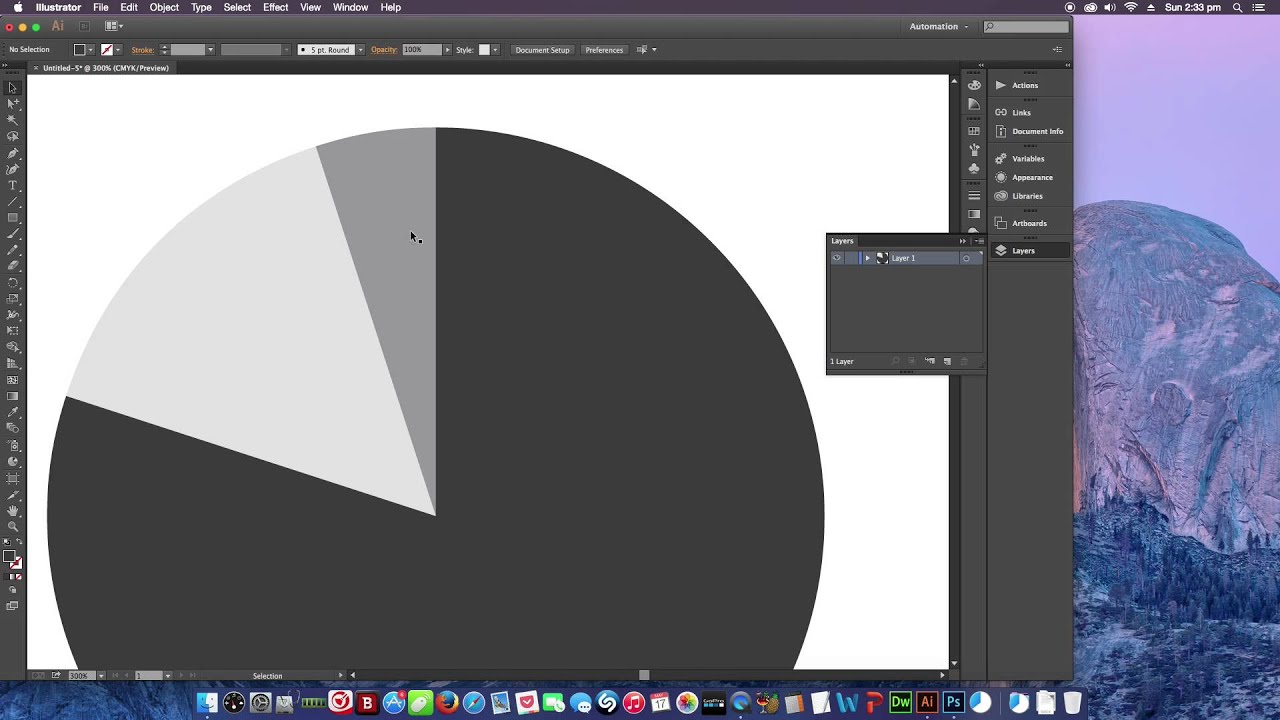 Make A Pie Chart In Illustrator