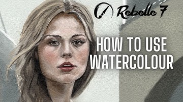 How To Traditionally Render and Colour a Drawing in Rebelle 7 looking forward to Rebelle 8