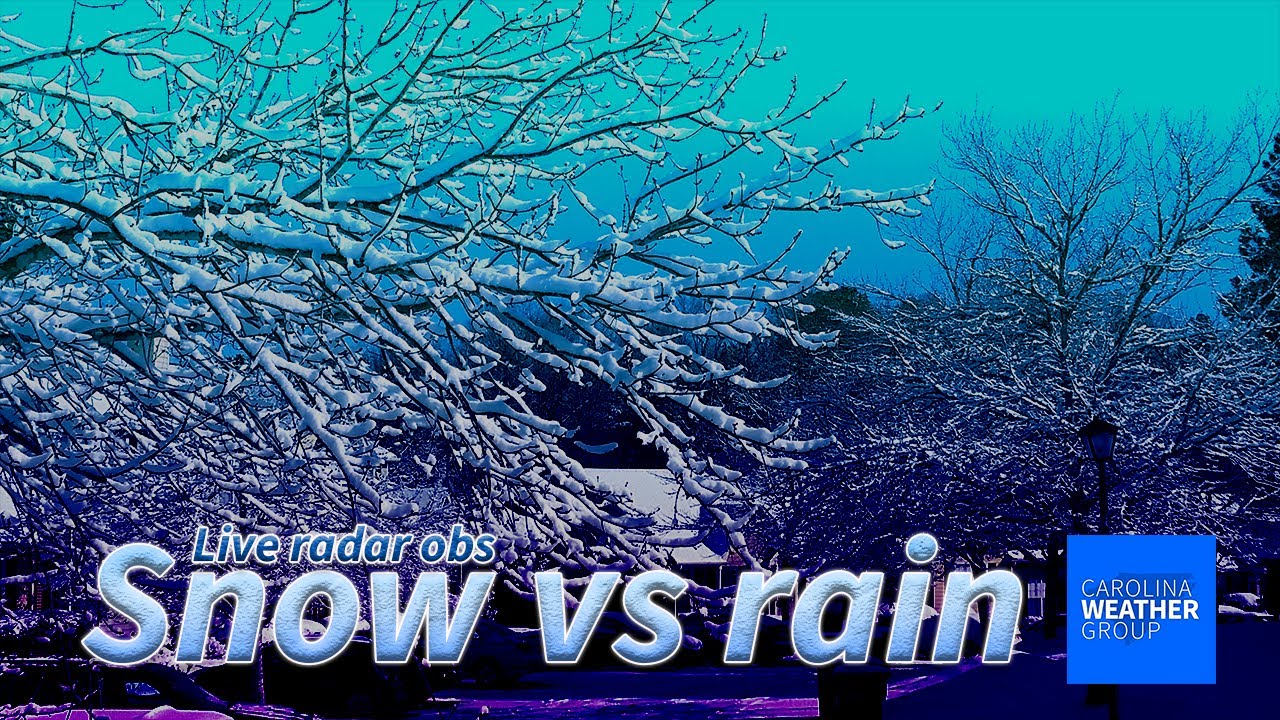 Snow or rain: Tracking Carolina winter storm - YouTube