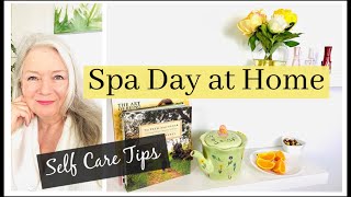 Spa Day at Home | DIY Pamper \& Self Care Routine, Mature Women over 50