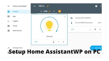 Setup Home Assistant Windows Portable on PC|Integrate Tasmota Device+MQTT