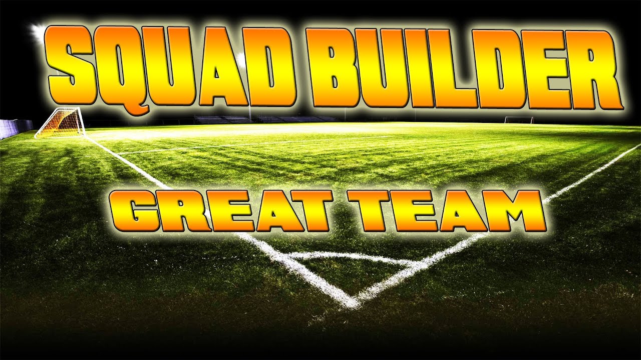 FIFA 13 Ultimate Team - Squad Builder - Great Team
