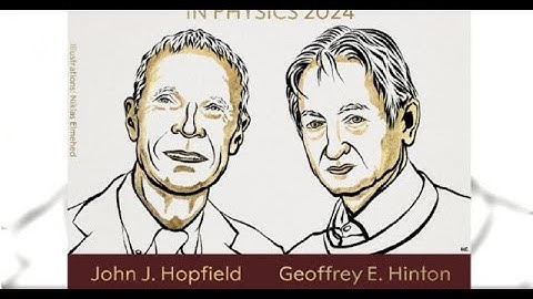 2024年諾貝爾物理學獎：兩名科學家因人工智能的根本性進步而獲獎