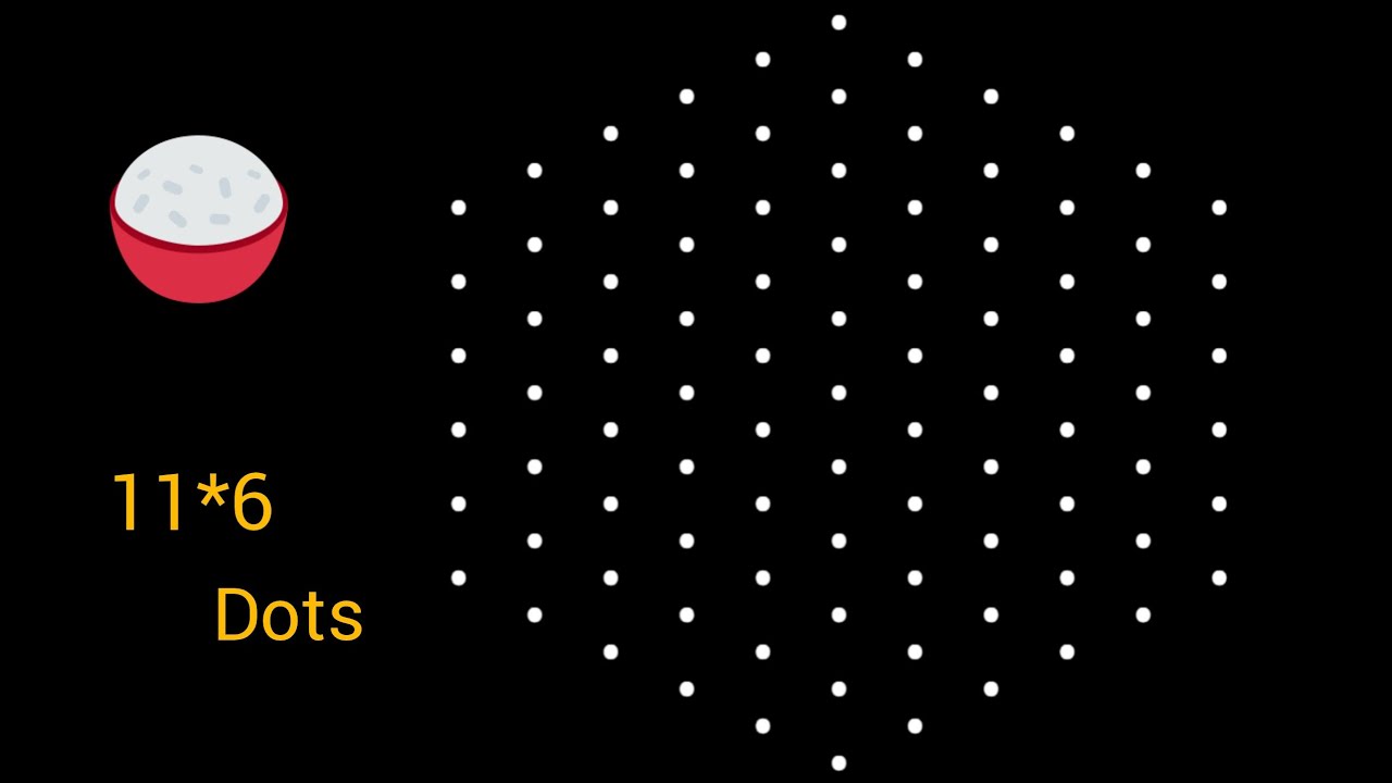 New Year Rangoli/ Festival Rangoli/ Easy kolam/Simple Design Rangoli/Special Daily Rangoli/Muggulu 