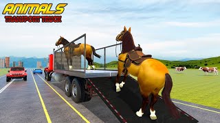 Farm Animals Transport Truck Android Gameplay #1 screenshot 4