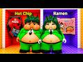 Jugamos la TORRE DE COMIDA en Roblox