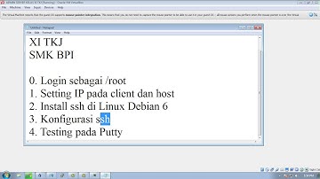 Remote Access Debian 6