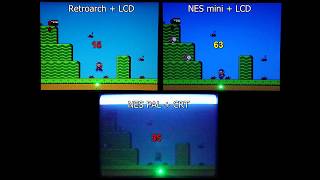 Retrogaming Input lag comparaison (960 FPS camera + LED controleur)