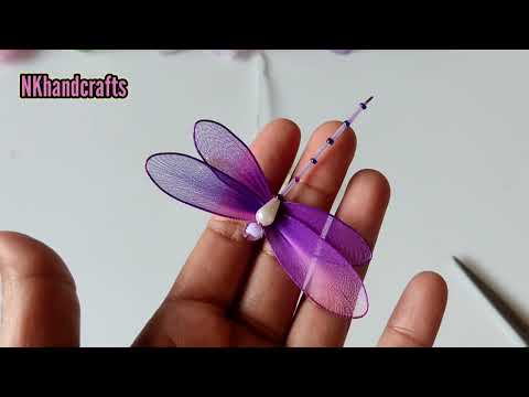 Video: How To Make A Dragonfly From Nylon