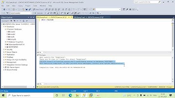 How To Check when was DBCC CHECKDB Last run