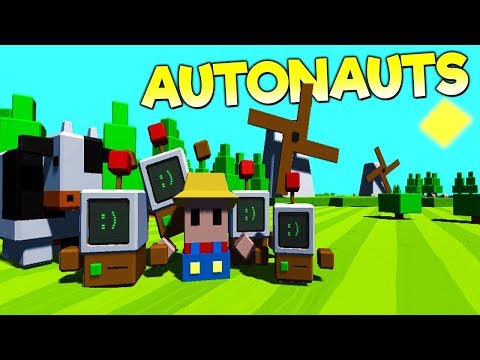 Видео: Прохождение Autonauts - АВТОДРОВОСЕКИ!