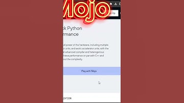 Mojo Programming vs Python #shorts