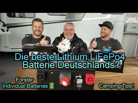 Forster Lithium LiFePo4 Batterie I Wir tauschen die AGM Batterien im Wohnmobil I Einbau und Tipps