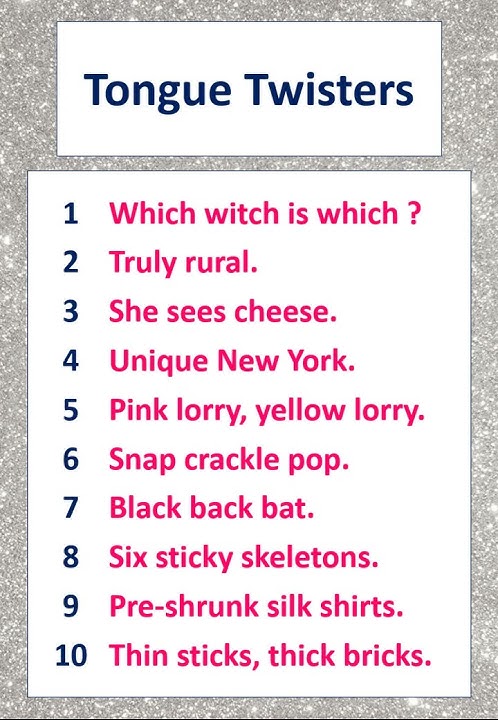 Download lagu Spoken English | Tongue Twisters