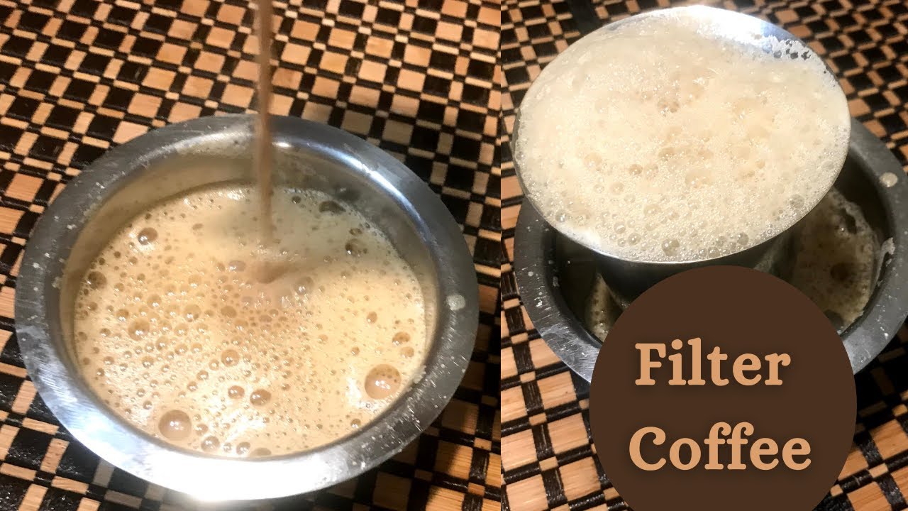 Traditional South Indian Filter Coffee with Some Tip to get Perfect