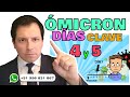 ATENCIÓN ⚠️ - EXPERTOS INDICAN QUE DÍAS "4" Y "5" SON CLAVES EN EL DIAGNÓSTICO DE ÓMICRON