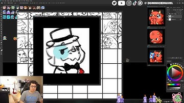 Making Twitch Emotes for Streamer Firedragon Part 2