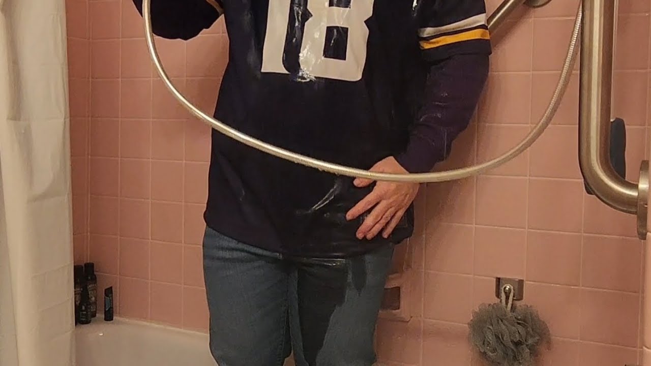 Fully Clothed Shower with a Jersey - YouTube