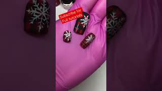 #christmasnails #holidayseason #buffalocheck #buffalocheckchristmas #naildesigns #nails #nailart