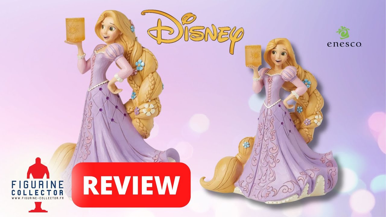 Enesco Statue Jim Shore Disney Traditions Raiponce Rapunzel Deluxe