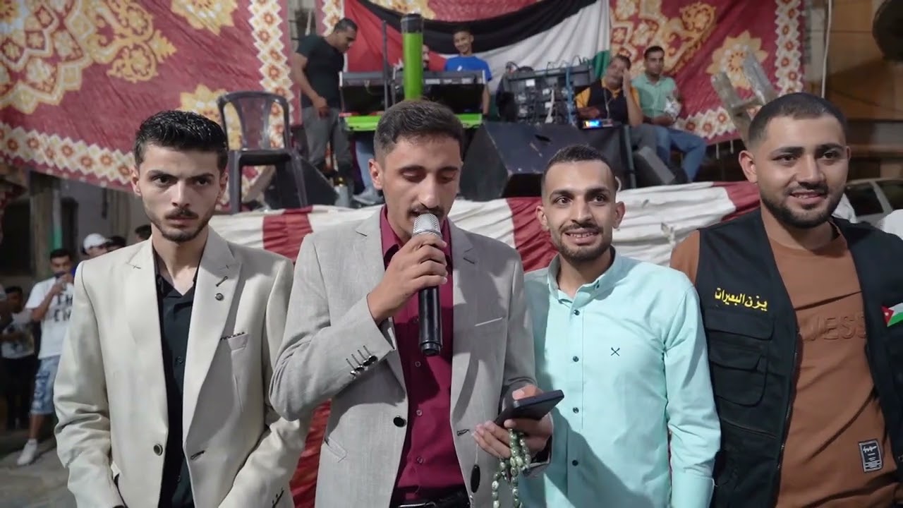 الفنان حازم درويش وملك المجوز عوض البكر من افراح ال بعيرات - العريس الغالي طارق البعيرات