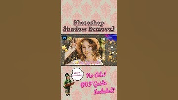 Photoshop Tutorial: Remove Shadows from Photos – Ad-Free PDF Guide #photoshop #adobe