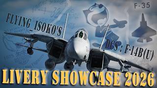 [ 4K60fps ] DCS World 2.9 | flying_isoko's DCS : F-14B(U) Livery Showcase 2026