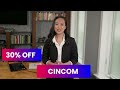 Cincom Coupon Code || Cincom Discount Code || 30% OFF