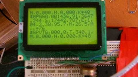 GLCD Terminal Emulation using Picaxe