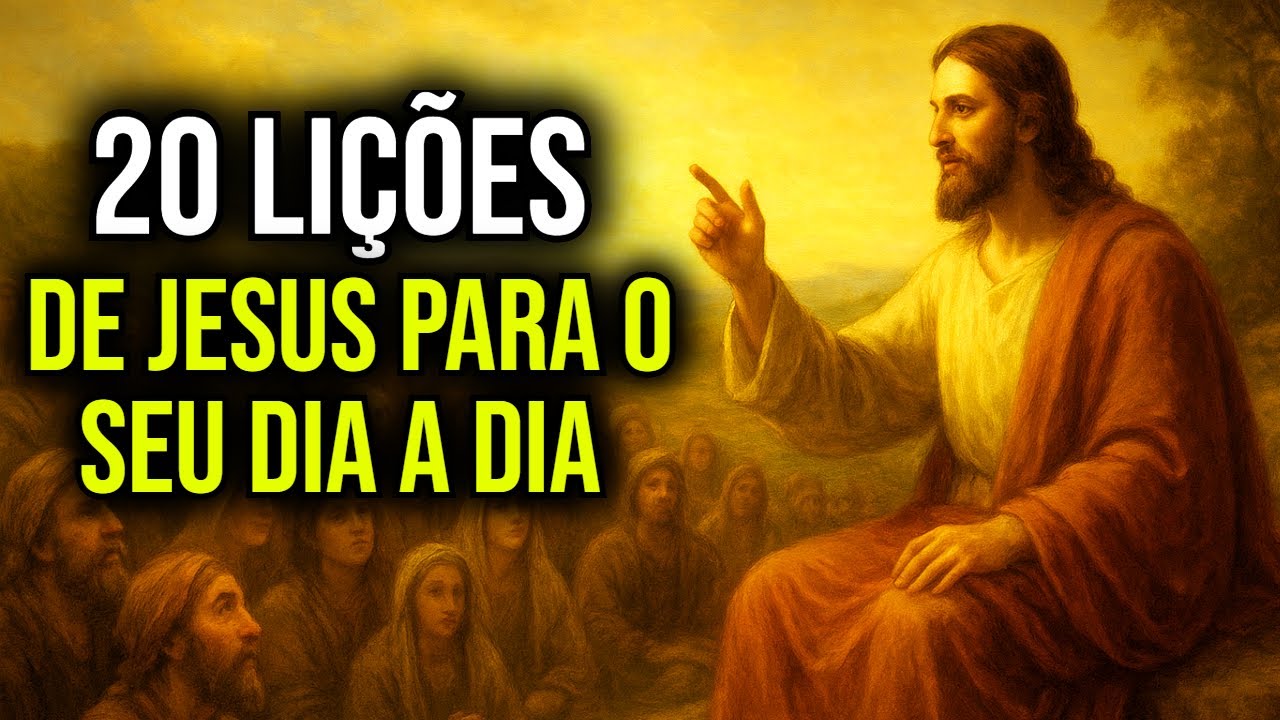 🕊️ AS 20 LIÇÕES PODEROSAS DE JESUS EM MATEUS PARA O SEU DIA A DIA