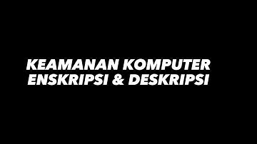 KEAMANAN KOMPUTER | ENSKRIPSI & DESKRIPSI FILE MENGGUNAKAN APLIKASI ENCRYPT CARE