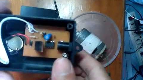 PWM động cơ DC sử dụng IC555