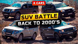 SUV Battle 2022: Back to 2000's | Jeep Grand Cherokee, Toyota 4Runner, Nissan Pathfinder, Pajero