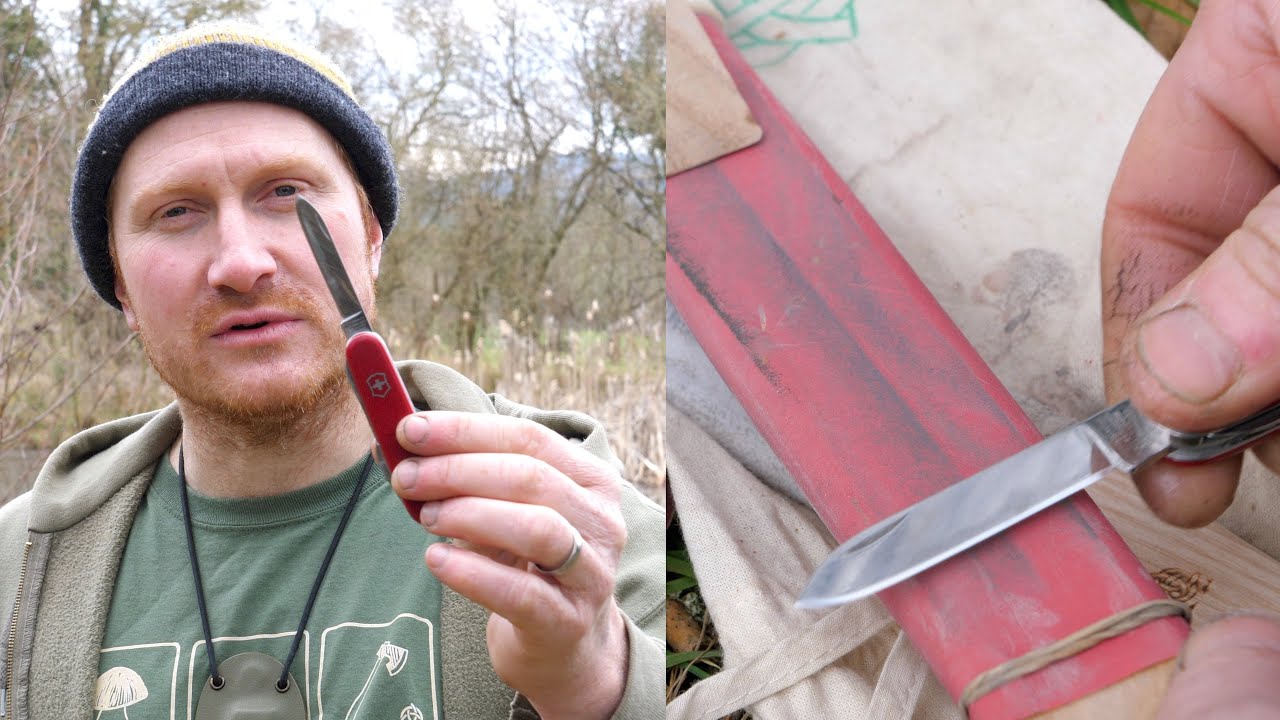 How To Sharpen A Pen Knife -  Swiss Army Knife, Victorinox Multitool, Sharpening Kit