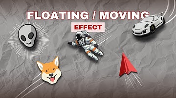 How to create FLOATING icons in capcut!