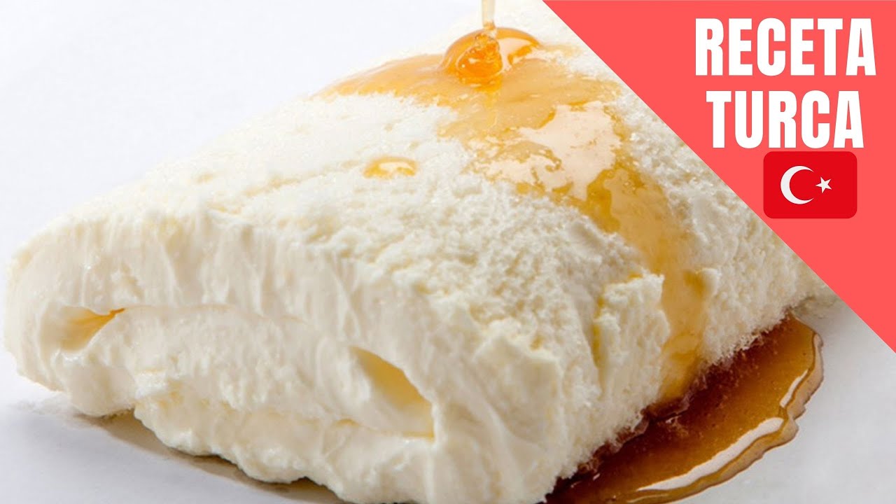 RECETA TURCA:Crema (Kaymak) Receta #157 | COMIDA TURCA