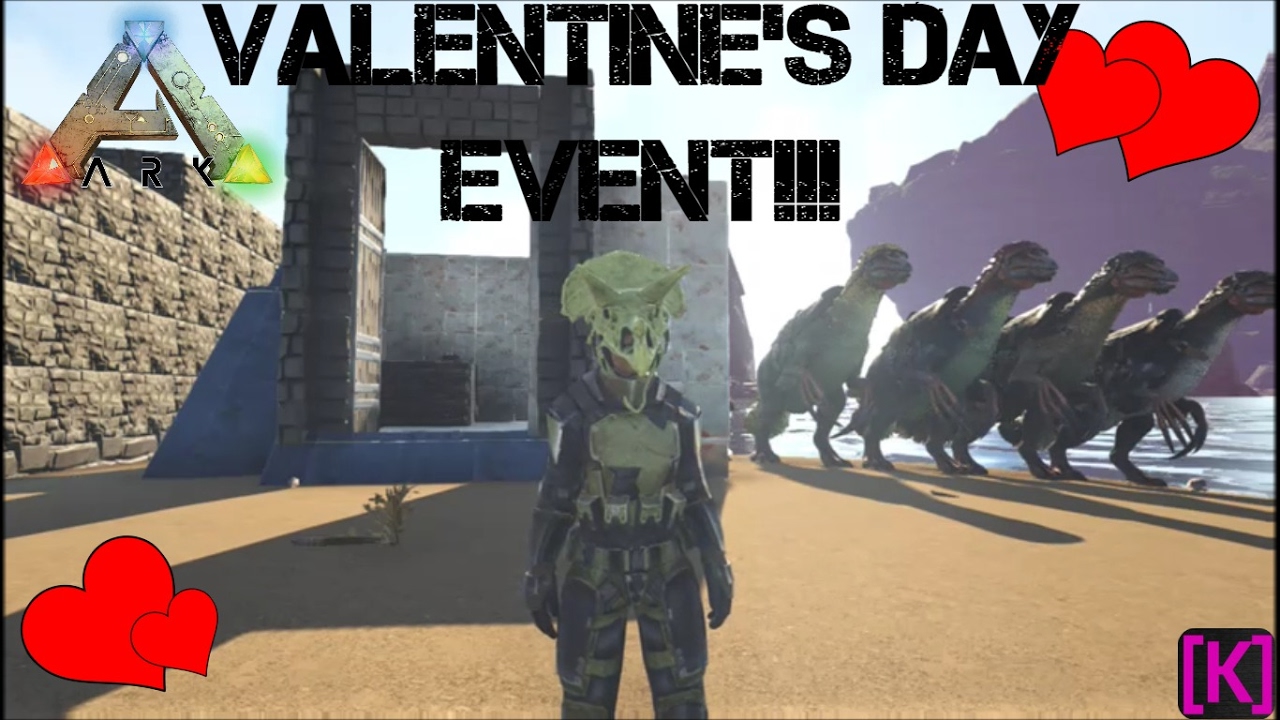 Ark Survival Evolved Valentine's Day Event!!! YouTube