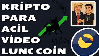 Lunc Coi̇n Altcoi̇n Son Daki̇ka Aci̇l İz -- Açiklama