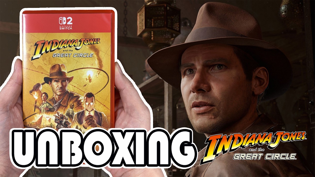Indiana Jones and the Great Circle (Nintendo Switch 2) Unboxing