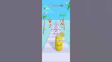 Juice Run Android mobile And iOS Gameplay New Video level 6👍🔔🥤🧃🍏🍎