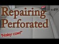 Repairing Perforated - Part 1 - Small Repairs in Leather v49