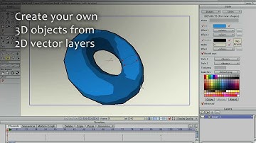 Anime Studio 8 Pro Tutorial: 3D Shape Design