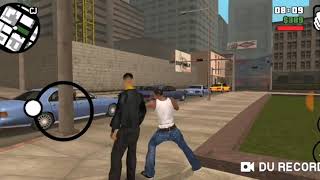 GTA SA Mobile - Beating Up People