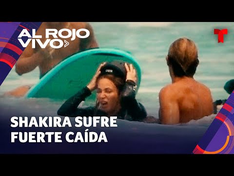 Shakira se llevó tremendo golpe mientras surfeaba en Costa Rica