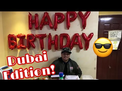 my dubai birthday part 1 youtube