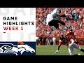 Seahawks vs. Broncos Week 1 Highlights | NFL 2018