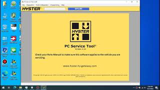 Hyster Yale PC Service Tool 4.99 with Login ID and Password