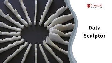 Data Sculptor: Stanford professor creates art from the numbers.