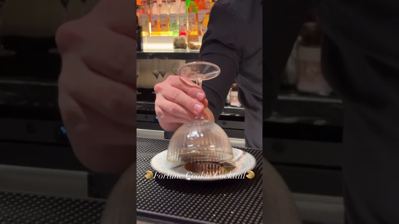 Fortune Cookie Cocktail at Lulu Wild 