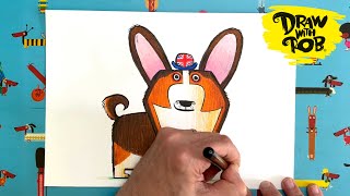 #DrawWithRob 116 Corgi